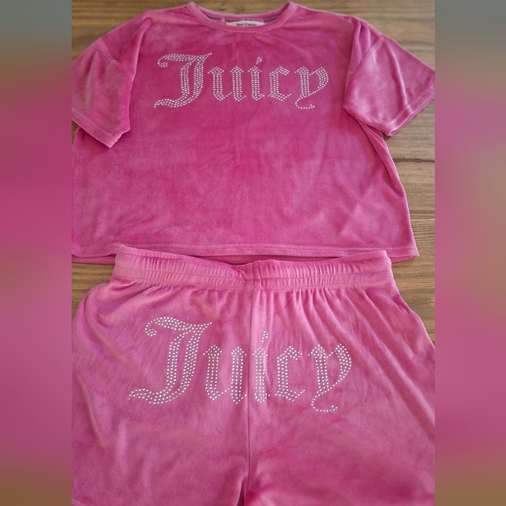 Juicy Couture Pink Pajama Set